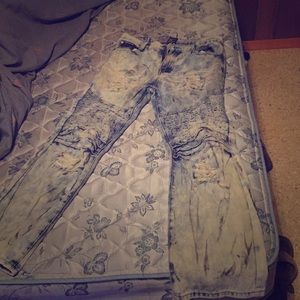 Jeans, they got too big for me